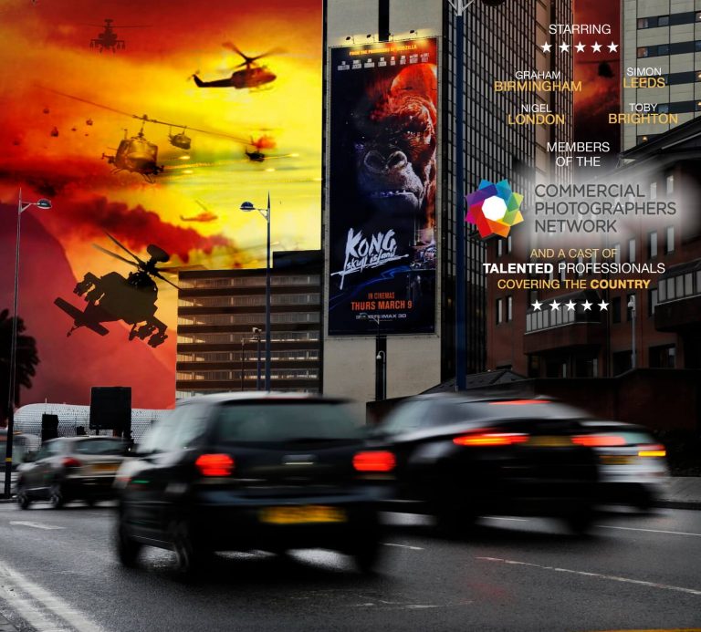 Advertising photography for media, Birmingham, King Kong Poster Advertising photography for media, Birmingham, King Kong Poster