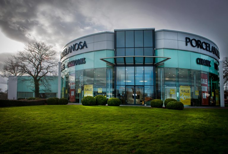 Porcelanosa Birmingham - multi site photography across the UK Brand photos across the UK - multi site photos for companies